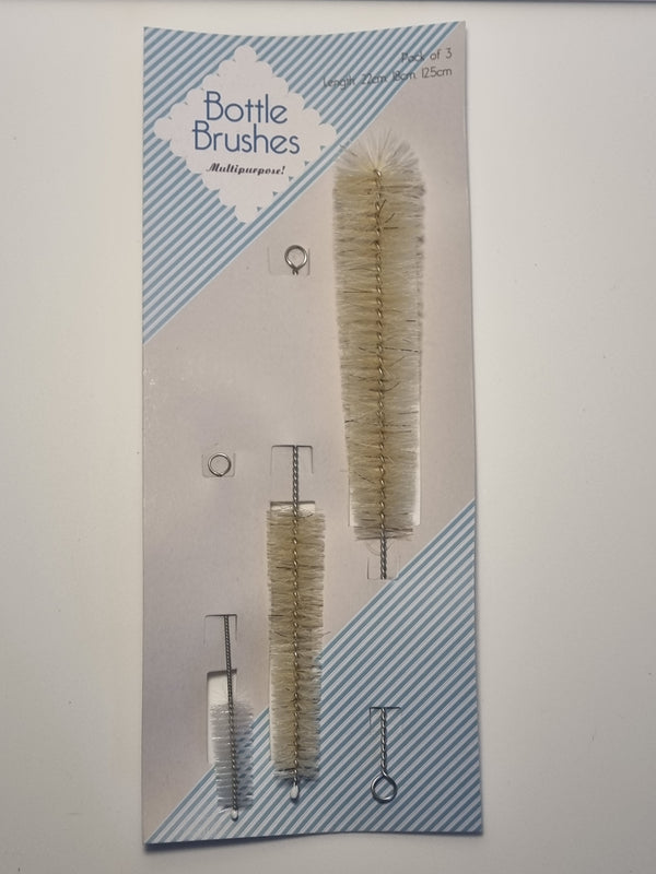 Mini Brush Set - 3 bottles & teats