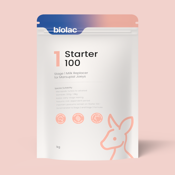 Biolac Starter 100 – Stage 1 Marsupial Milk Replacer
