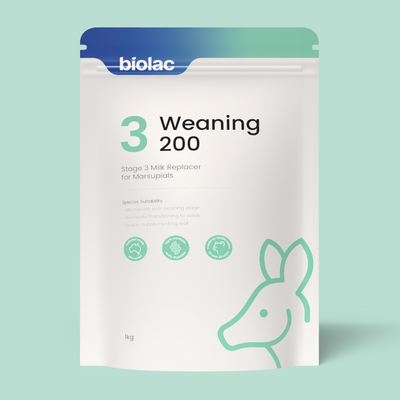 Biolac Weaning 200 - Stage 3 Marsupial Milk Replacer