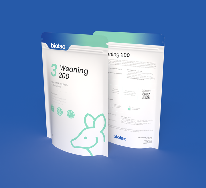 Biolac Weaning 200 - Stage 3 Marsupial Milk Replacer